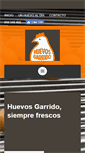 Mobile Screenshot of huevosgarrido.com